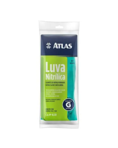 Luva Nitril Verde G - Atlas