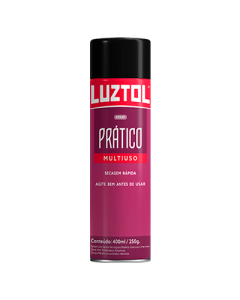 Verniz Spray 400ml Transparente Acabamento Gloss BT - Luztol