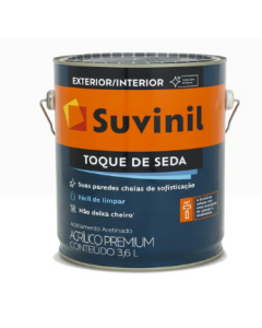 Tinta Crílica Toque de Seda Acetinado Branco 3,6Lt 558141 - Suvinil