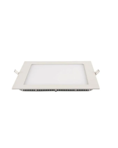 Plafon Led Embutir Quadrado BR Alumínio 18W 4100K Neutro - Blumenau