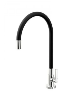 Torneira Cozinha Mesa Bica Alta Galiflex Preta Chrome 966957 - Docol