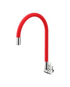 Torneira Parede Bica Alta Galiflex Vermelho Chrome  967479 - Docol