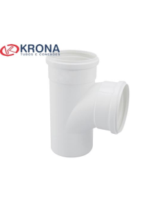 Tee NBR Plast para Esgoto 100mm - Krona