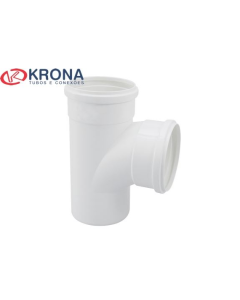 Tee NBR Plast Red para Esgoto 150mm - Krona