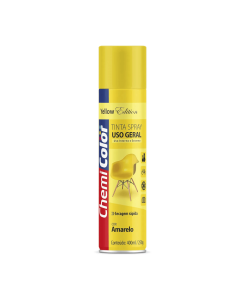 Spray Amarelo Brilhante 400ml - Chemicolor