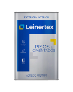 Tinta Piso e Cimentados 18Lt Cinza Claro - Leinertex