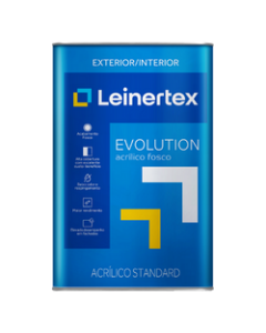 Tinta Evolution Fosco 18Lt Novo Camurça - Leinertex