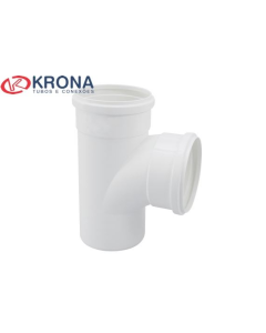 Tee NBR Plast para Esgoto 50mm - Krona