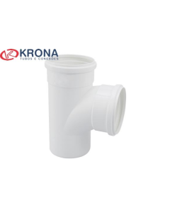 Tee NBR Plast para Esgoto 40mm - Krona