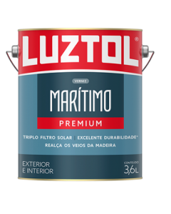 Verniz Triplo Maritmo Acetinado 3,6Lt - Luztol