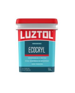 Resina Ecocryl Caramelo 18Lt Base D´agua - Luztol